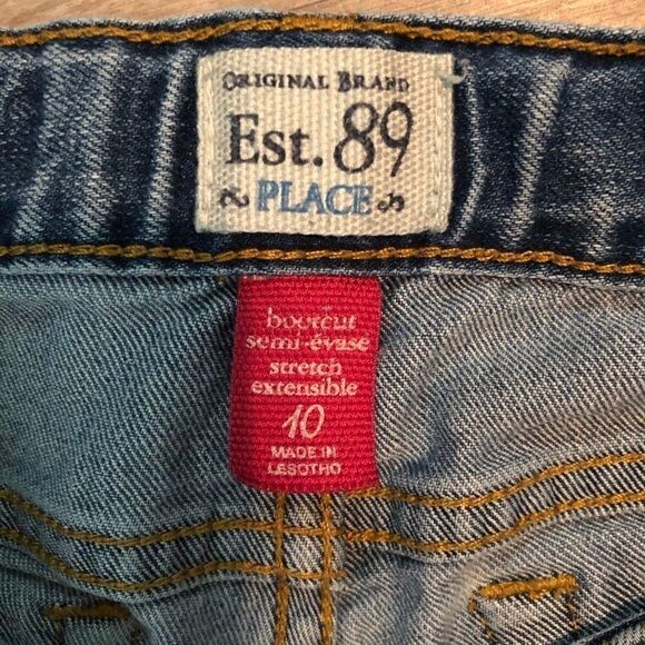 Place ‘89 Girl’s Bootcut Jeans Size 10 - Picture 2 of 4